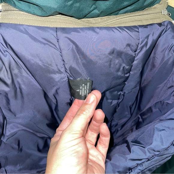 Vintage Patagonia 90s 1990s Green Winter Coat Men’s large - Picture 7 of 8